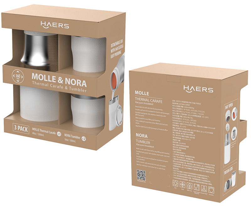 multi-piece-in-one-set-5 - Haers Drinkware custom packaging in 4-in-1 set